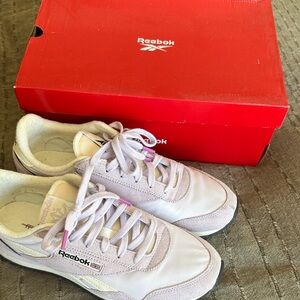 Reebok Women's Light Lavender Lace-Up Sneakers
